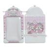 Porta-cartões de PVC estilo desenho animado, porta-cartões de identificação, pequeno cartão, chaveiro de desenho animado, pingente, porta-cartões arqueado