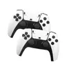 Controle de Jogo P2 com Conexão 2.4g, Suporta Dois Dispositivos Simultaneamente, Compatível com a Maioria dos Consoles do Mercado