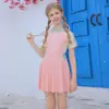 Maiô Infantil da Amazon Moda Fresca Estilo Saia Peça Única Conservador para Crianças Maiores Meninas de Fonte Termal Estudante Natação