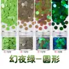 Accesorios redondos para decoración de uñas de 4-4 mm, venta directa de fábrica, cuentas DIY en múltiples colores, relleno de resina para slime