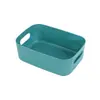 Caja de Almacenamiento para Escritorio Desordenado Cesta para Snacks Plástico Cosméticos Organizador para el Hogar Dormitorio Cocina Almacenamiento Almacenamiento en el Hogar