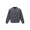 OLDTRIBE Cárdigan Básico Otoño/Invierno Suéter de Punto Cuello Redondo para Hombre Versátil Estilo Casual Suéter Chaqueta de Color Sólido M39