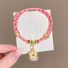 Pulsera de Cuerda Colorida del Festival del Bote del Dragón, Pulsera de Hilo de Cinco Colores Zongzi Tejida a Mano, Accesorio de Cuerda Tejido a Mano Estilo Tradicional Chino