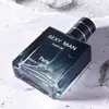 55ml Colonia Azure Passion para Hombre Larga Duración Fragancia Ligera Amaderada Fresca Masculina Estudiante Venta al por Mayor Transfronteriza