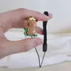 Tampa de lente de câmera digital corda anti-perda palma capivara urso morango kulomi katong acessórios micro SLR