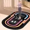 Tapete de Yoga Antiderrapante para Crianças, Uso Doméstico, Tapete Esportivo Espesso para Fitness, Padrão Geométrico, Corda de Pular Antiderrapante, Absorção de Choque, Tapete de Piso com Isolamento Acústico