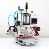 Pequeña Máquina Neumática de Estampado en Caliente de Escritorio Máquina Automática de Estampado en Caliente con Rollo de Papel Máquina Marcadora de Madera con Logotipo de Cuero