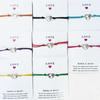 PULSERA DE TARJETA PIDE UN DESEO Amazon Más Vendido Personalidad Europea y Americana Creativa Corazón Mapa Tarjeta Pulsera