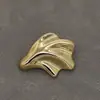 Botões de metal costurados à mão em formato de coral de 20-42 mm para ternos, casacos, jaquetas, peles e suéteres, botões de formato especial