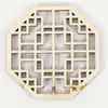 Posavasos de Madera para Cocina Antiescaldado Aislamiento Térmico Manteles Individuales Astilla de Madera Redonda Manualidades de Madera Creativas para el Hogar Base para Ollas Base para Tazones Manualidades de Madera DIY