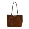 Moda Casual Bolsa Tote Feminina 2024 Nova Retro Moda All-match Bolsa de Grande Capacidade Bolsa de Axila de Alta Qualidade