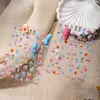 Pegatinas Populares de Uñas con Diseño de Globo de Moda, Lindas, Coloridas, Fuegos Artificiales Románticos, Mariposa, Portalápices DIY, Taza de Agua para Uñas