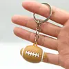 Llavero figura creativa de 2.7 cm de fútbol, baloncesto, béisbol, colgante para pareja de coche, bolsa, venta al por mayor