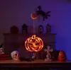 Luzes de Ventosa de Natal Transfronteiriças, Decorações de Janela de Quarto do Mundo de Halloween, Luzes Românticas de LED a Bateria, Gama Completa de Estilos