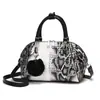 Bolso de Mujer PU de Moda con Patrón de Serpiente, Crossbody Simple de un Solo Hombro de Gran Capacidad, Comercio Exterior Transfronterizo, Dropshipping