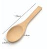 Ponto Colher de Bambu Feita à Mão Colher de Sopa Infantil Colher de Arroz Colher de Café de Bambu Colher para Milkshake Produtos de Madeira Colher de Bambu com Cabo Longo