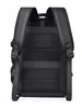 Mochila de Negocios para Laptop de Gran Capacidad, Cuero Recubierto Resistente al Agua, Mochila de Viaje Multibolsillos para Hombres y Mujeres