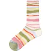 Calcetines de Malla de Encaje Retro Primavera/Verano Renacentista para Mujer, Delgados, Transpirables, de Color Contrastante, Estilo Japonés, Calcetines de Media Pantorrilla para Niñas