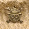 Acessórios para joias DIY transfronteiriços bronze 27 * 26MM liga pingente de caveira atacado de fábrica 10/saco
