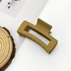 Fábrica de Origen Transfronterizo Corea del Sur Blogger ins Pinza Pinza Avanzada para Agarrar Clip Grande de Tiburón Color Sólido Pinza para el Pelo de Disco Femenina
