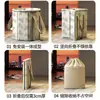 Cubo Plegable para Baño de Pies Alto Hasta la Pantorrilla Cubeta Profunda Por Encima de la Rodilla Bolsa Doméstica para Remojo de Pies Cubeta de Fumigación con Temperatura Constante Calefactada Tina para Baño de Pies