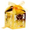Cross Border Laser Hollow Out Baby Children's Day Candy Box Festa de Aniversário Caixa de Doces Urso Rosa Caixa de Embalagem em estoque