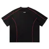 Yidao Vintage 2026 Verano Nuevo Jersey Deportivo Retro Americano Manga Corta Unisex Marca de Moda Camiseta Holgada de Media Manga
