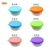 Amazon Caja para Salsas a Prueba de Fugas Acero Inoxidable 304 Cocina Multicolores Tapa Suave de Silicona Taza Portátil para Salsas Plato para Condimentos
