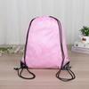 Bolsa de poliéster con bolsillo y logotipo personalizado, portátil, impermeable, para eventos de maratón, fútbol, baloncesto, bandolera con cordón.