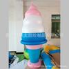 Modelo de anuncio inflable de PVC personalizado de fábrica helado pasta de dientes molde de aire botella botella de vino de PVC modelo de tarro inflable