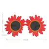 Nuevas Gafas de Sol para Fiesta de Novia Girasol Margarita Pequeña Viaje Picnic Forma de Flor Artefacto para Foto