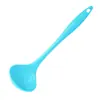 Conjunto de Utensílios de Silicone para Cozinha Colher de Sopa Espátula Resistente a Altas Temperaturas Tudo-em-Um Completo Colher Espátula de Silicone para Cozinhar Utensílios Domésticos