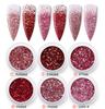 Brillantina de uñas + cebolla + lentejuelas de uñas mixtas DIY para usar uñas transfronterizas belleza de uñas flujo cáñamo epoxi traje