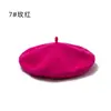 Boina de lana sintética para mujer, estilo amazónico, para invierno, estilo británico, otoño e invierno, estilo japonés, de punto, combinable, estilo pintor, con forma de calabaza.