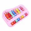 Instrumento Musical Orff Educativo Ocho Tonos Golpeteo Manual Instrumento Musical para Bebé Bebé de 8 Meses y Niños Pequeños Juguete de Iluminación Musical