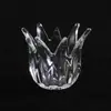 Portavelas de Cristal Flor de Nueve Puntas, Portavelas de Cristal Tulipán, Adornos para Decoración del Hogar, Pantalla, Accesorios de Iluminación al por Mayor