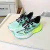 Zapatillas deportivas para niños talla 32-37 con suelas de parche de doble capa, malla hueca, zapatillas deportivas grandes para niños, zapatillas para correr para niños 6155