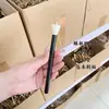 Pincel Pequeno de Pelos de Animal para Stippling de Blush para Olhos e Maçãs do Rosto, Aplicação de Blush Localizada em Pequenas Áreas, Cabeça Plana Cangzhou Pincel de Maquiagem, High-End