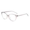 Las gafas anti-luz azul europeas y americanas modificadas, pequeñas gafas planas retro, se pueden equipar con gafas de fábrica.