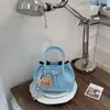 Bolsa de Ombro Feminina Nova Moda Primavera 2026, Bolsa Transversal Versátil Exquisita, Bolsa de Mão Cesta de Legumes
