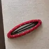 Presilha BB minimalista estilo coreano com bolinhas vazadas, presilha de cabelo versátil de alta qualidade para franja de mulheres, presilha para a frente do cabelo, presilha lateral para franja