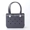 Bolsa Eva Beach Hole Satchel Impermeável Bolsa de Viagem para Mulheres Lavável Adequada para Esportes Praia Mercado Piscina