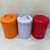 Set de Tres Piezas de Azúcar, Té y Café, Empaque Sencillo y Moderno para Almacenamiento en Cocina y Comedor, Empaque de Caja de Regalo Estilo Ins, Lata Vacía