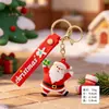 Llavero Colgante de Santa Claus Transfronterizo Encanto de Bolsa de Dibujos Animados Accesorio de Llavero Exquisito Pequeño Regalo de Navidad