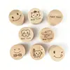 Caja para Dientes de Bebé, Caja de Madera Maciza para Dientes de Leche Infantil, Caja de Almacenamiento de Dientes, Caja de Almacenamiento de Dientes, Cordón Umbilical y Cabello Fetal, Caja de Madera Conmemorativa