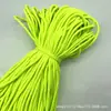 En Stock 5mm Poliéster Colorido Puntos Patrón Trenzado Cordón DIY Correa para Bolso Hecha a Mano Cuerda para Paraguas Llavero Cadena para Teléfono