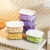 Caja de Almacenamiento Moderna Minimalista de Múltiples Niveles para Clasificar por Color, Apilable con Tapa, Adecuada para Kits de Materiales Hechos a Mano y Organizar Botellas