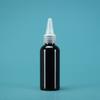 Frasco Spot 60ml 50ml com Ponta Transparente Plástico PET Poliéster Frasco Dosador Tinta Pigmento Frasco squeeze