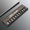 Placa Especial de Aparcamiento para Coche Audi A3A4La6Lq3Q5Lq2L Placa Especial Temporal de Teléfono para Coche en Movimiento