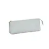 Estuche de cuero de gran capacidad de múltiples piezas con apertura de cremallera para uso estudiantil para guardar bolígrafos bolsa es viento estuche minimalista para lápices